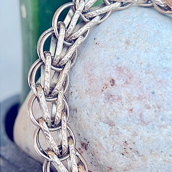 14 karat gold, Vintage, Bracelet - Picture 9 of 13